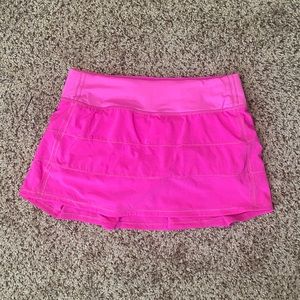 Lululemon Pace Rival Mid Rise Skirt